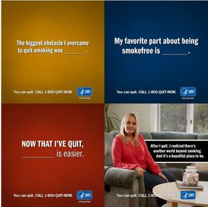 CDC Tobacco Free: What You Have Gained: details >>