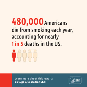 2020 Surgeon General’s Report on Cessation - By the Numbers 1