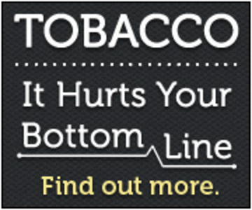 Tobacco Hurts Your Bottom Line – Web Button 02: details >>