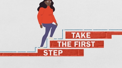 Take the First Step Video: details >>